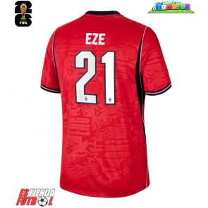 Inglaterra Eberechi Eze #21 Segunda Equipación Mundial 2026 Manga Corta